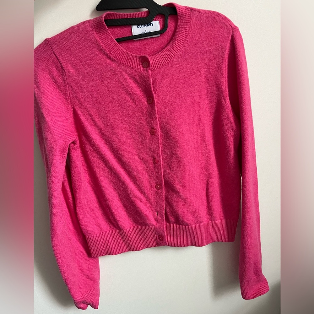 PinkCcardigan Old Navy